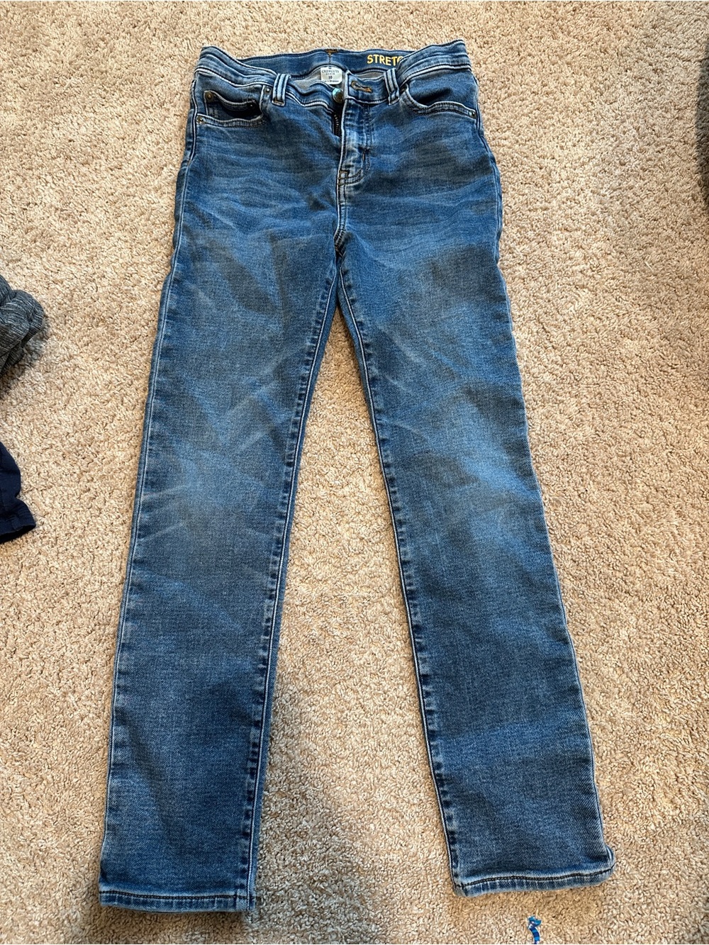 Crewcuts Stretch Blue Kids Jeans - Classic Mid Wash